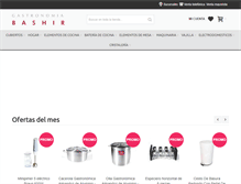 Tablet Screenshot of gastronomiabashir.com.ar